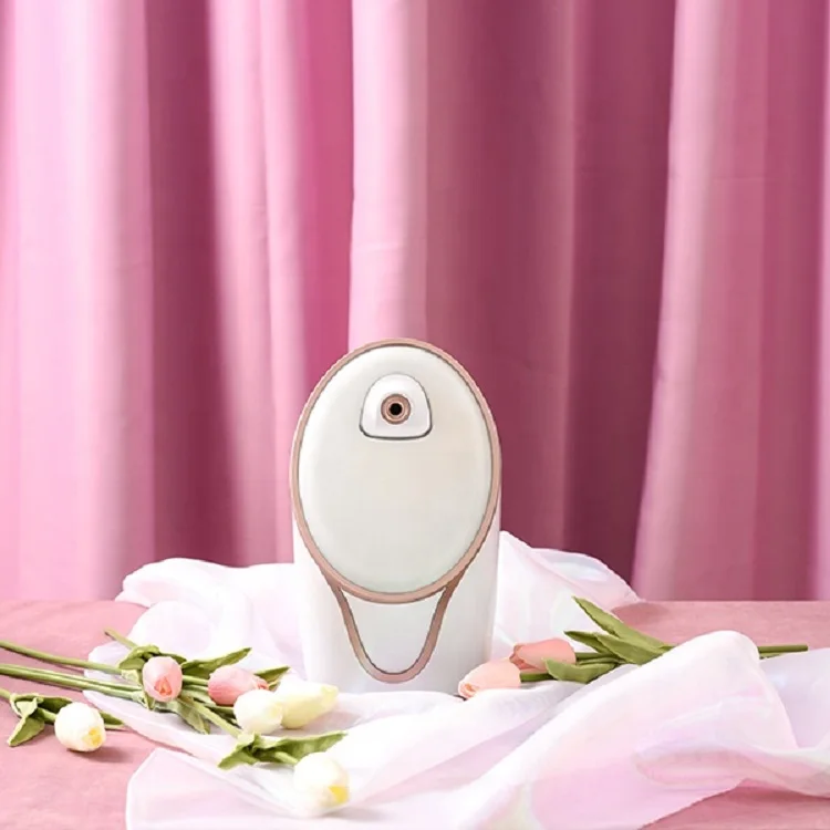 Cold &Hot Vaporizer Multi-functional With Led Light Face Humidifier Facial Steamer Nano Mist Spray