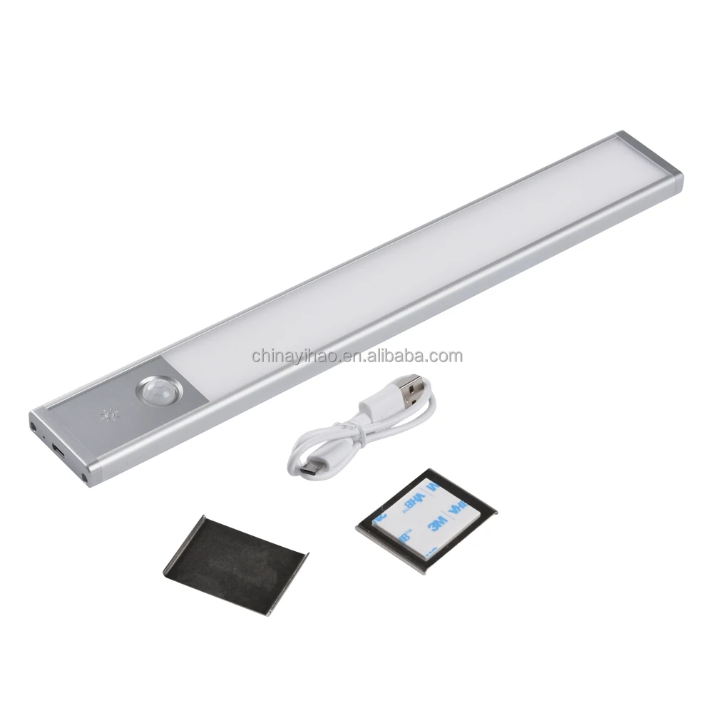 
Умный перезаряжаемый сенсорный светильник, 12 В, светодиодная полка, домашний подвесной кухонный светильник с датчиком движения, светодиодные светильники для шкафа 