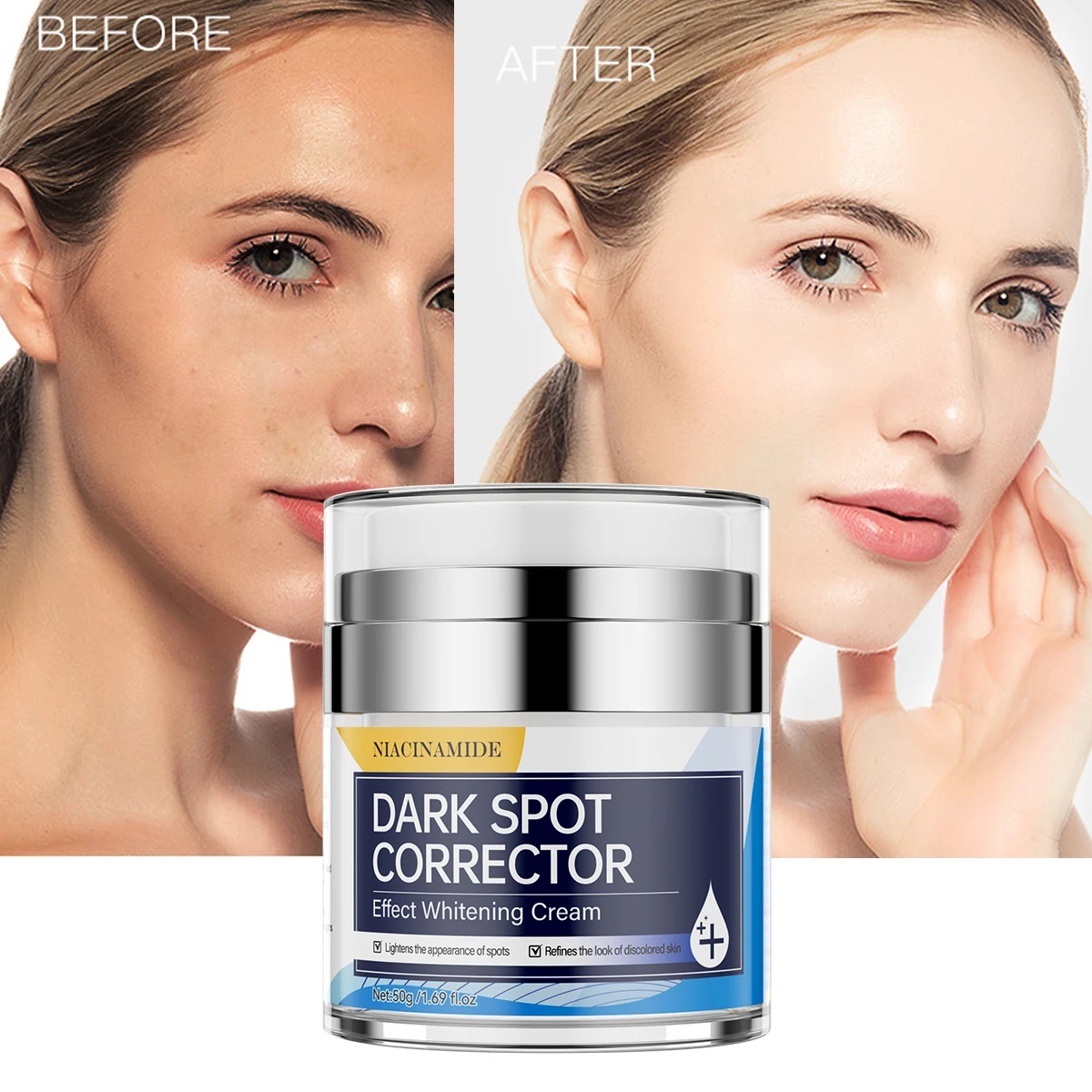 Facial Whitening Cream Lightening Bleach Anti-aging Face Cream Bleaching Brightening Cream