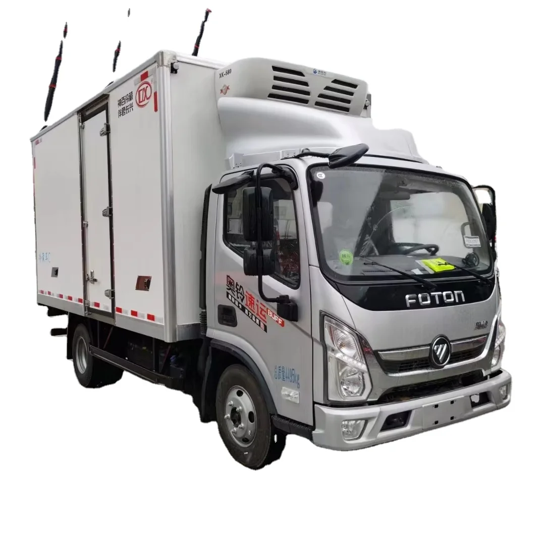 Foton Aoling Oukang 158 лошадиных сил 4,2 метров с кузовом рефрижератор