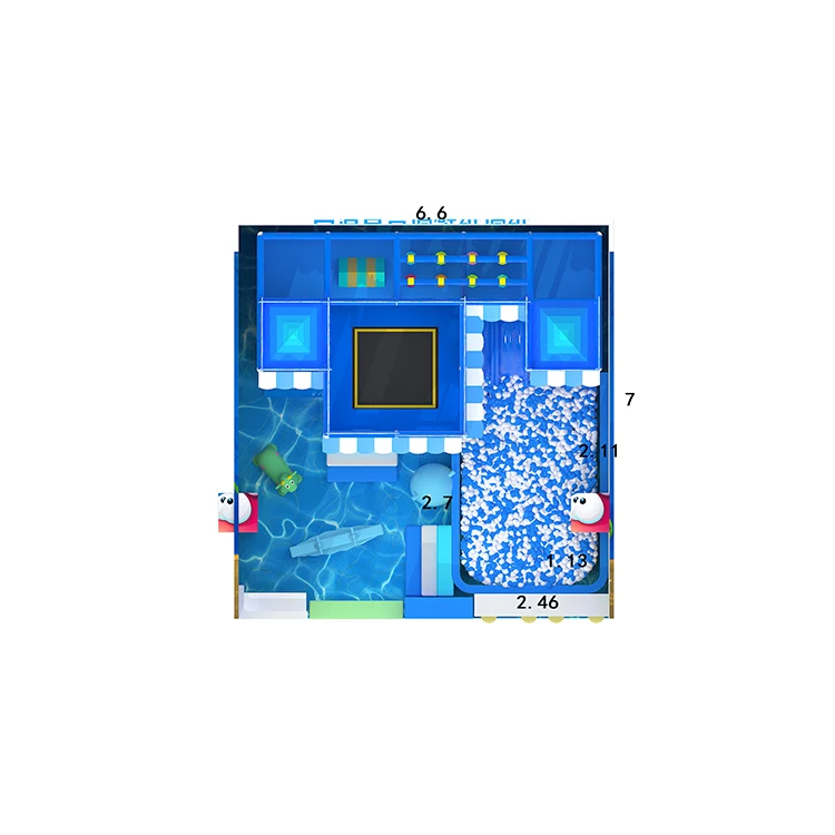 Fun Easy Indoor Games Kids Cheap Indoor Playground for Home