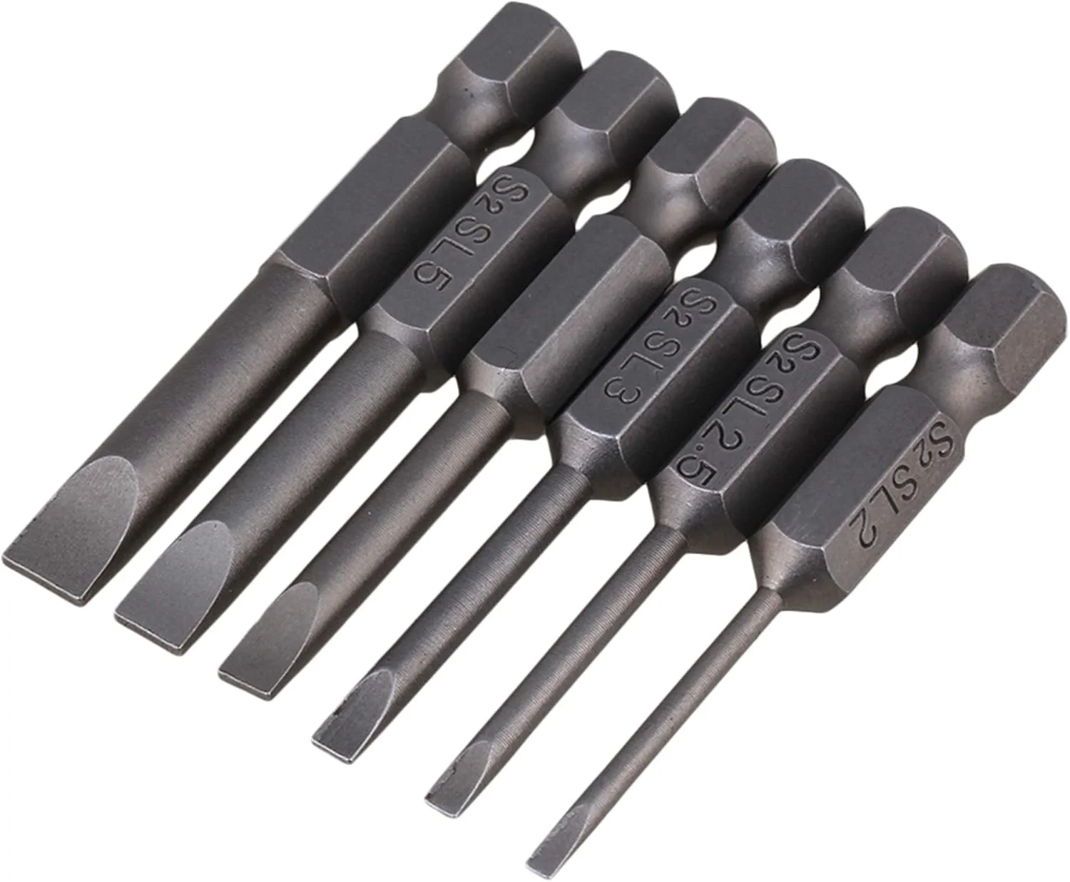 12pcs Torx screwdriver bits set including T5 T6 T7 T8 T9 T10 T15 T20 T25 T27 T30 T40 length 50mm