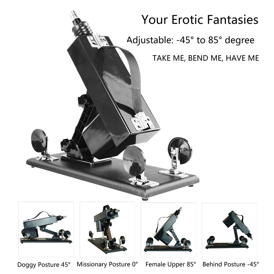 Powerful automatic dildo machines gun electric vibration adjust speed male masturbation toys sex machine for women&men