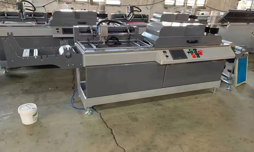 JDZ-2001 Top Selling 1 Color 5m/Min Roll To Roll Fully Automatic Silk Screen Printing Machine For Garment Wash Care Label