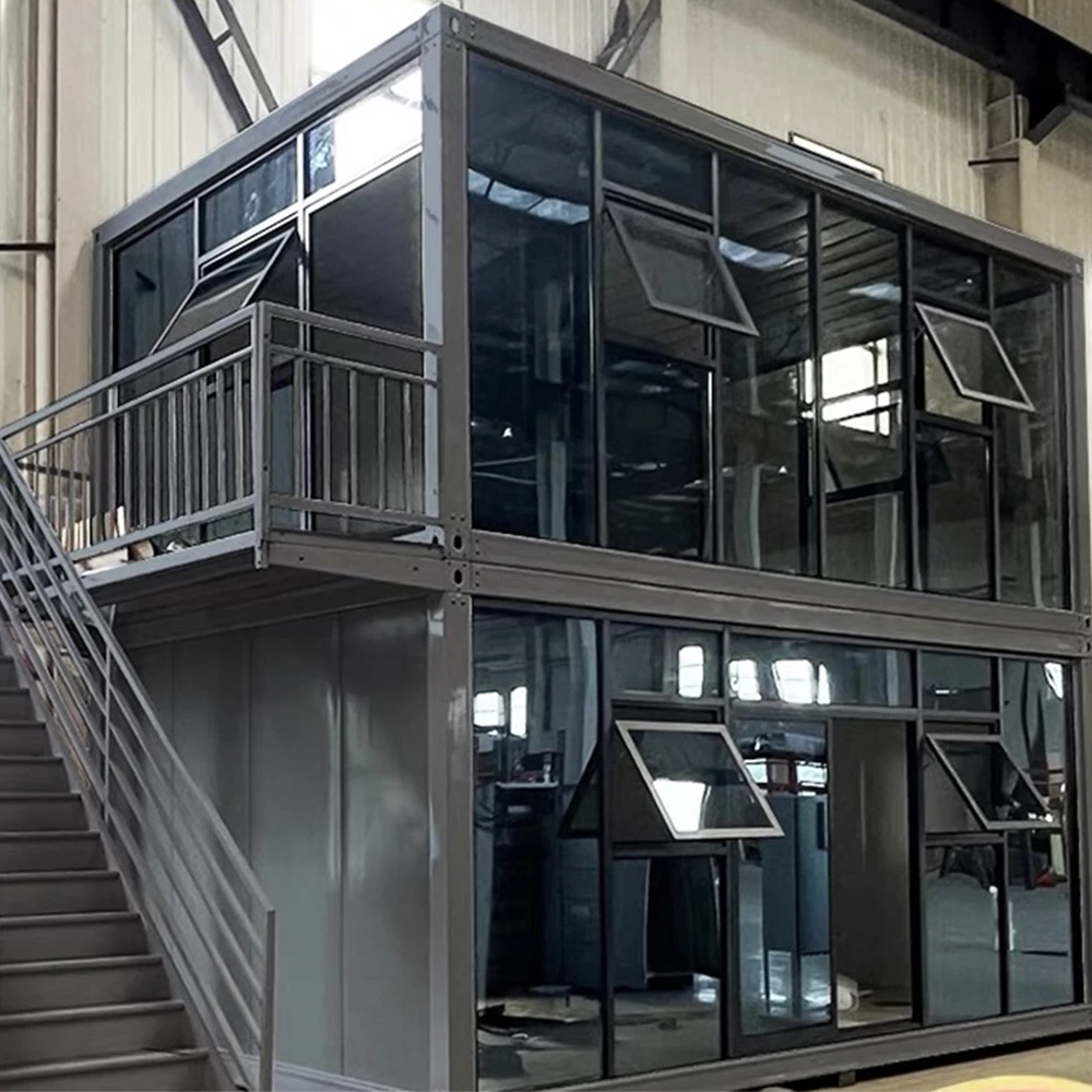 Ready to Move 40ft Shipping Mobile Mini Home 1 Bedroom Prefabricated Foldable Portable Prefab House Stackable