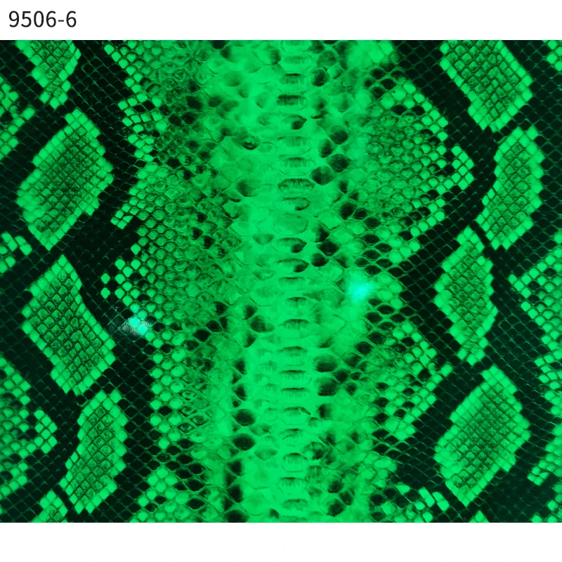 Custom printing thickness 0.5mm Smooth Transparent colored snake pattern PVC film for Other Gift and Craft making PVC film