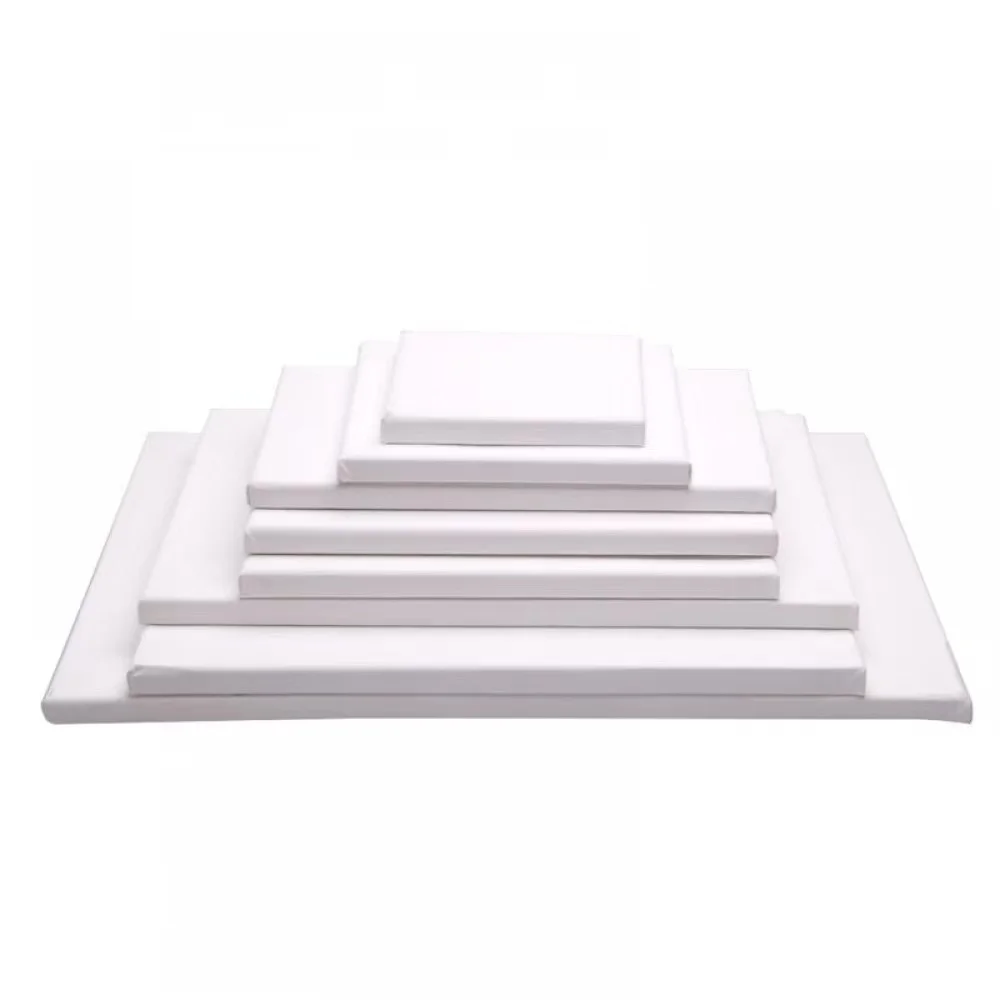 Художественная растягивающаяся картина, рама из хлопка и сосны, пустая мини-картина 10*10 см, холст для акриловой и масляной краски