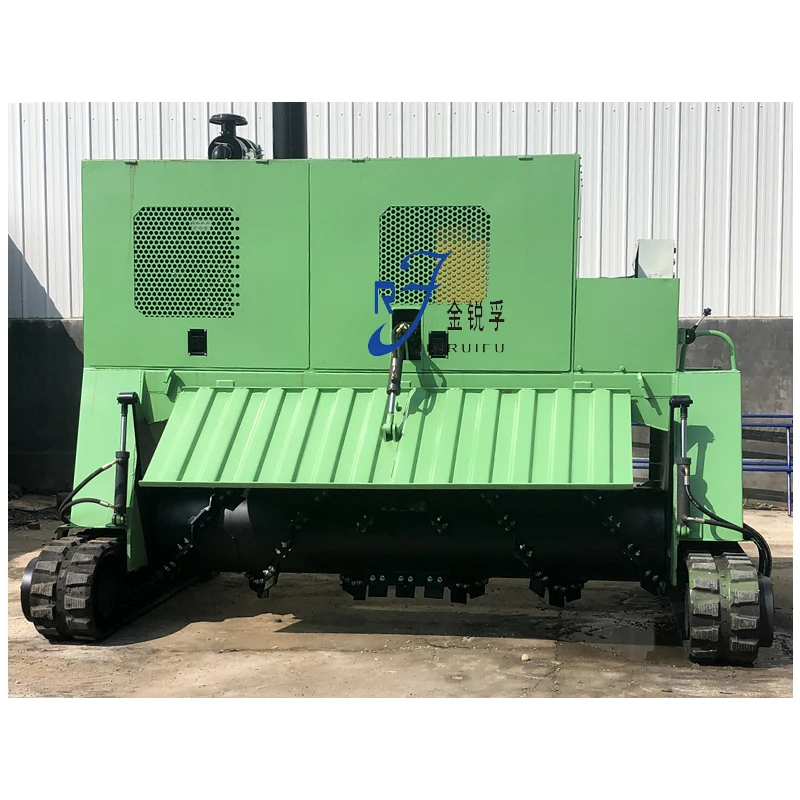 The Factory Supplies Fertilizer Small Compost Machine Turning Mixing Organic Compost