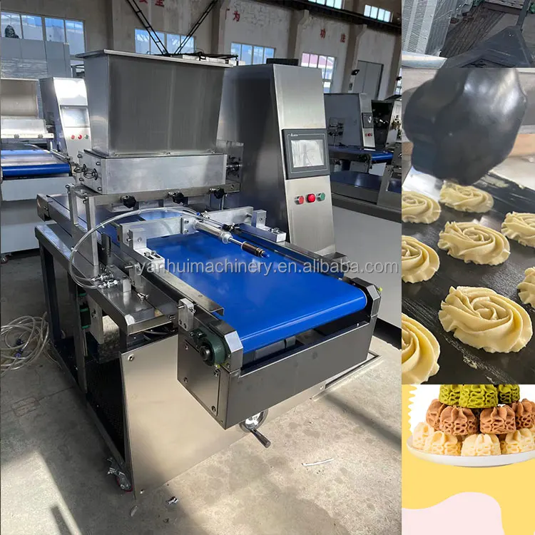 Wholesale Cake Filling Machine Fully Automatic Small Biscuit Making Machine Equipment