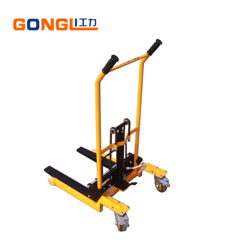 Manual  Hydraulic Lifting Equiment Stacker Hand Trucker Folding