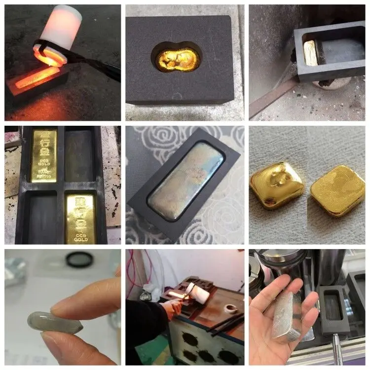 Customized High Performance Graphite Gold Mould Metal Copper Casting Graphite Ingot Mould