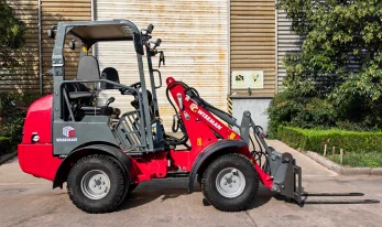 WISEMAN High Quality W1160 engine machinery 800kg compact articulated bucket small front end mini wheel loader