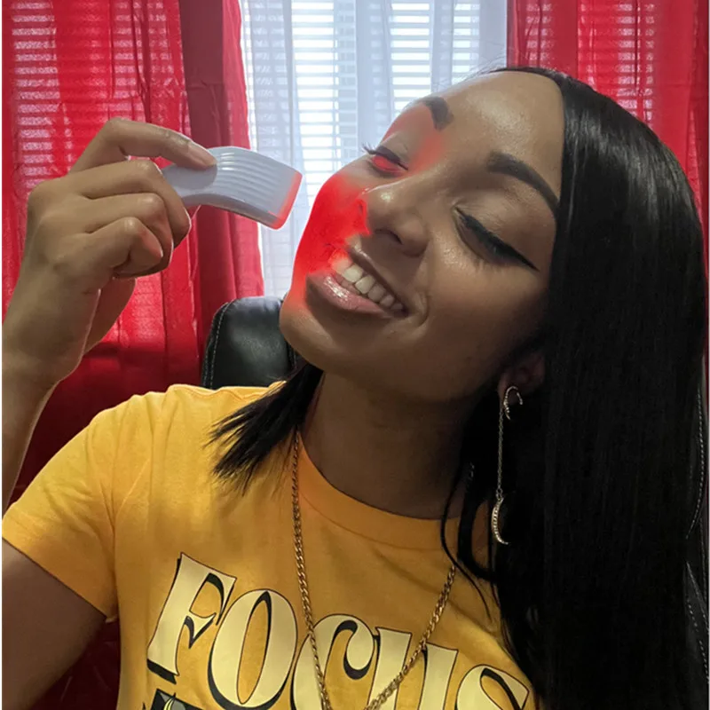 skin care tool red blue lights therapy face neck face massage beauty device for anti aging acne wrinkle removal led mask