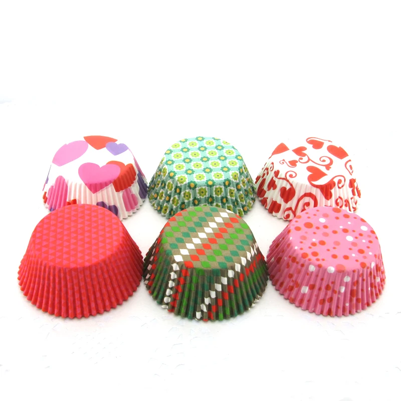 1000 counts hi boy foot steps Single Wall Paper Cup Liners Disposable cupcake wrappers