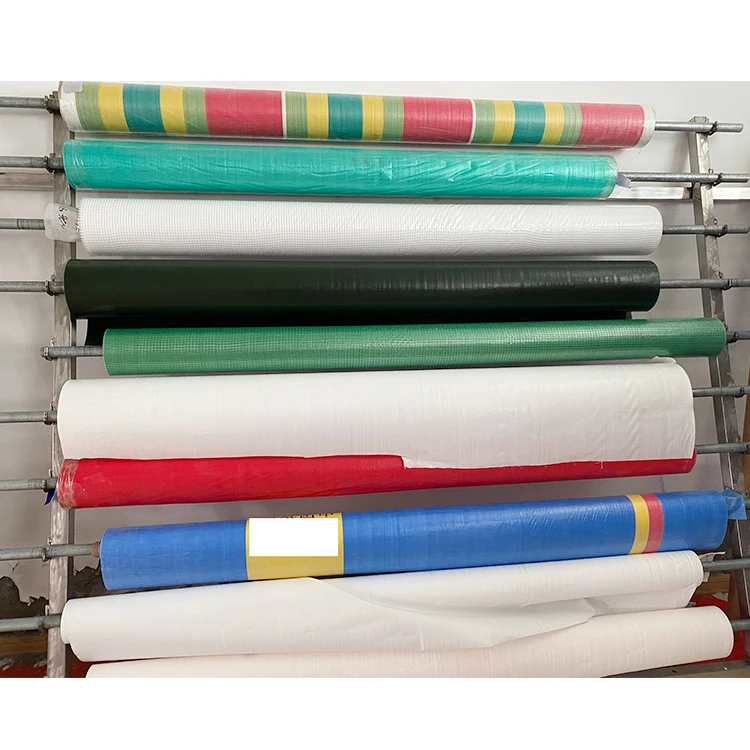 Plastic Tent Blue White Stripe Pe Tarpaulin Rolls With Uv for Fence,Furniture,Garden,Warehouse,Construction