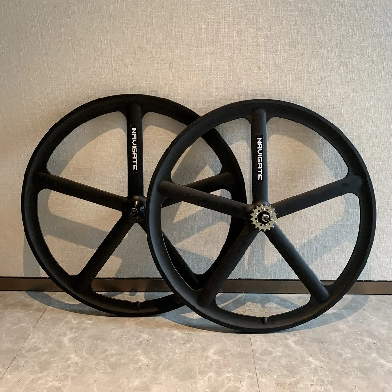 700C Wheel rim Fixed Gear Bicycle Wheel Magnesium Alloy Wheelset Fixie Bike Front Rear Rim Cycling Parts