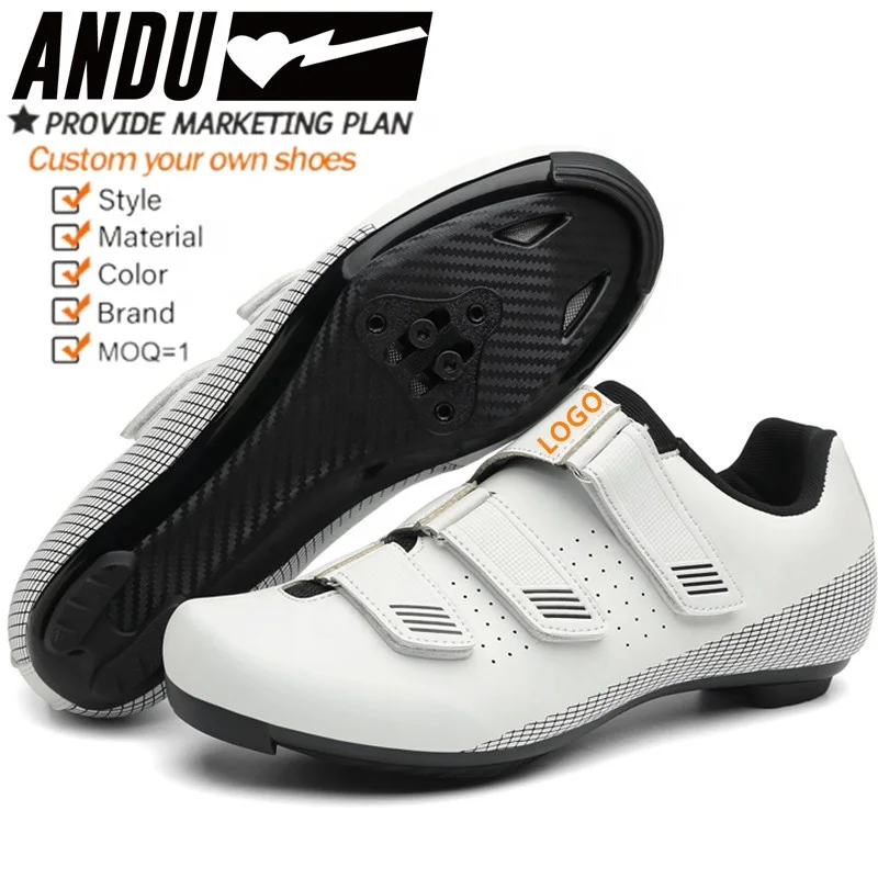 Big Size 36-48 Sports New Fashion Mountain Highway Road Bicycle Cycling Shoes Men Women  Wear-resisting Cycling Shoes