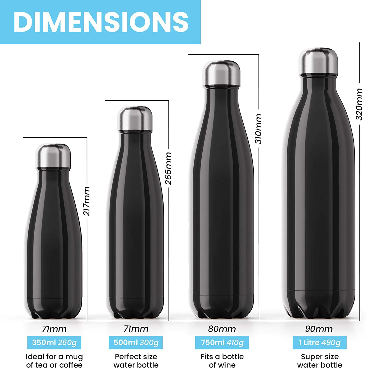 stainless steel  water flask powder coating colors double wall stainless steel tumbler with Custom Logo