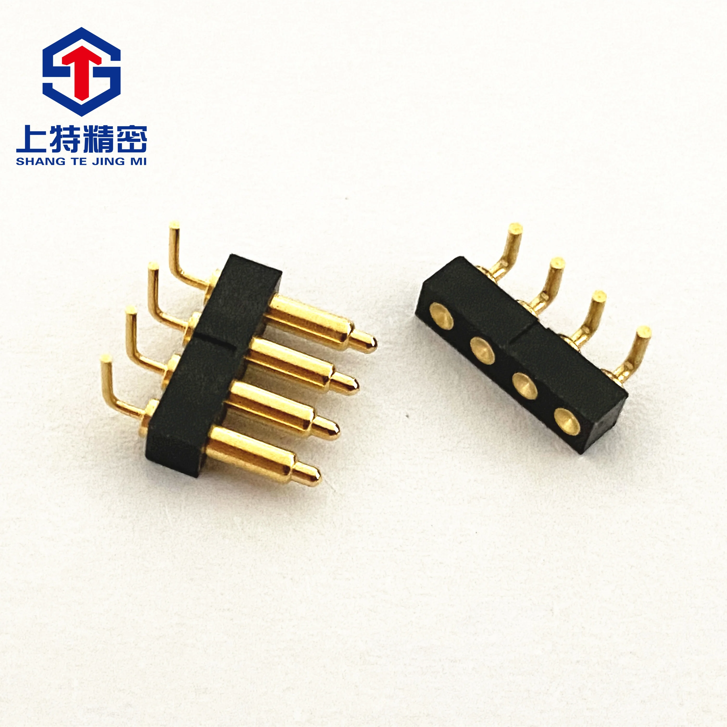 4 Pin 90 Degree PH2.0/PH2.54/PH3.0/PH6.0/PH9.0 Male and Female Contact Charger Pogo Pin Connector