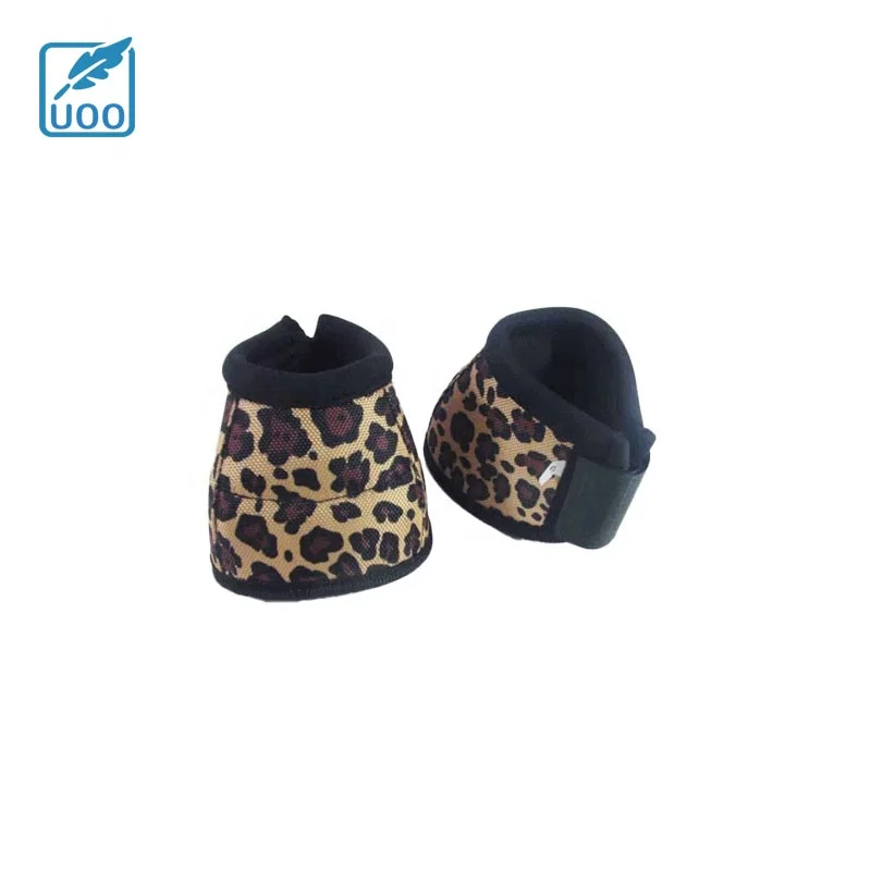 UOO Neoprene Horse Accessory No Turn Horse Bell Boots with Custom Logo