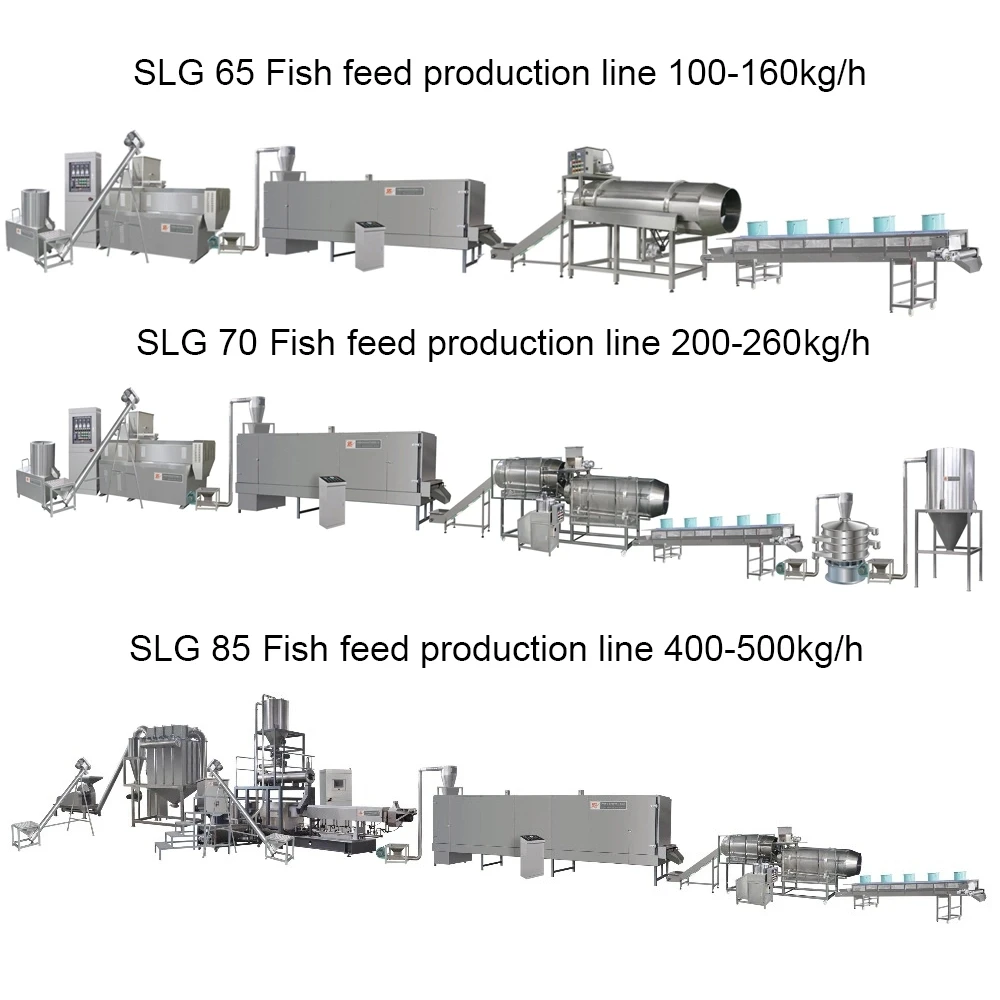 500kg floating fish feed processing machine