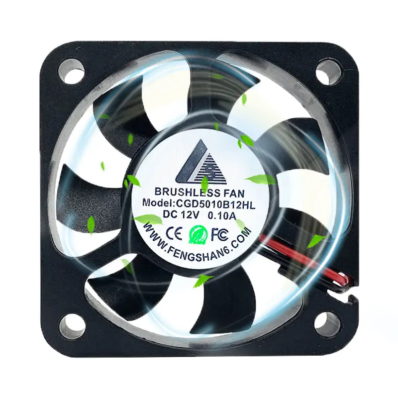 Professional Customization Wholesale 5010 24v Dc 2pin 50x50x10 50mm 5cm Brushless Cooling Fan