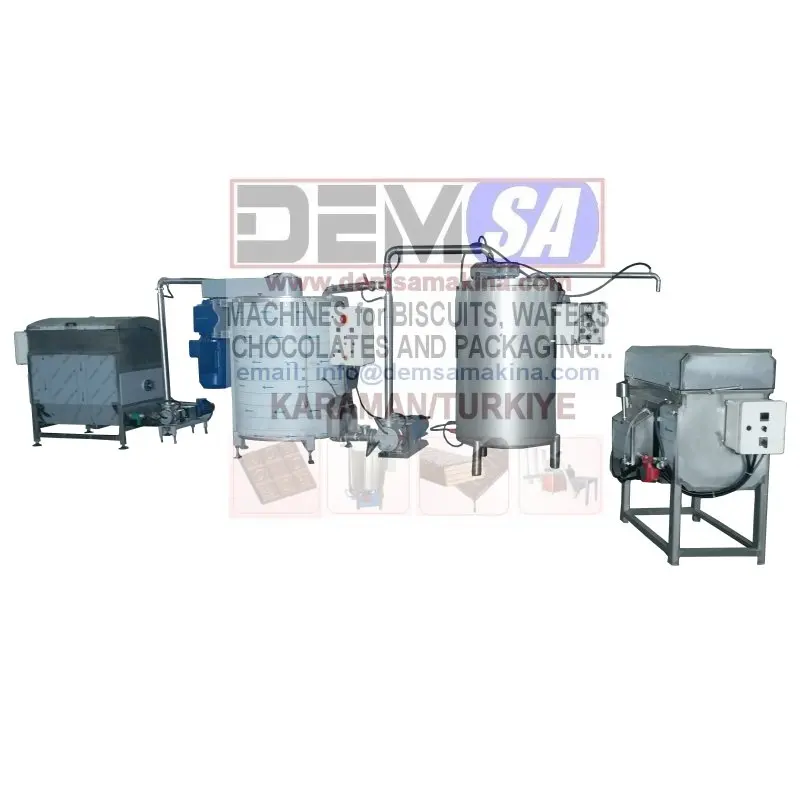 Chocolate Premaking Mixer New Model Automatic Chocolate  Machine Latest Technology Chocolate Making Equipment Hot Product