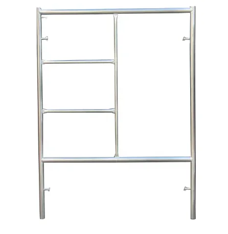 China Supplier Multifunctional Door  Frame Scaffolding With Catwalk Plank Construction Type Walk Thru Steel