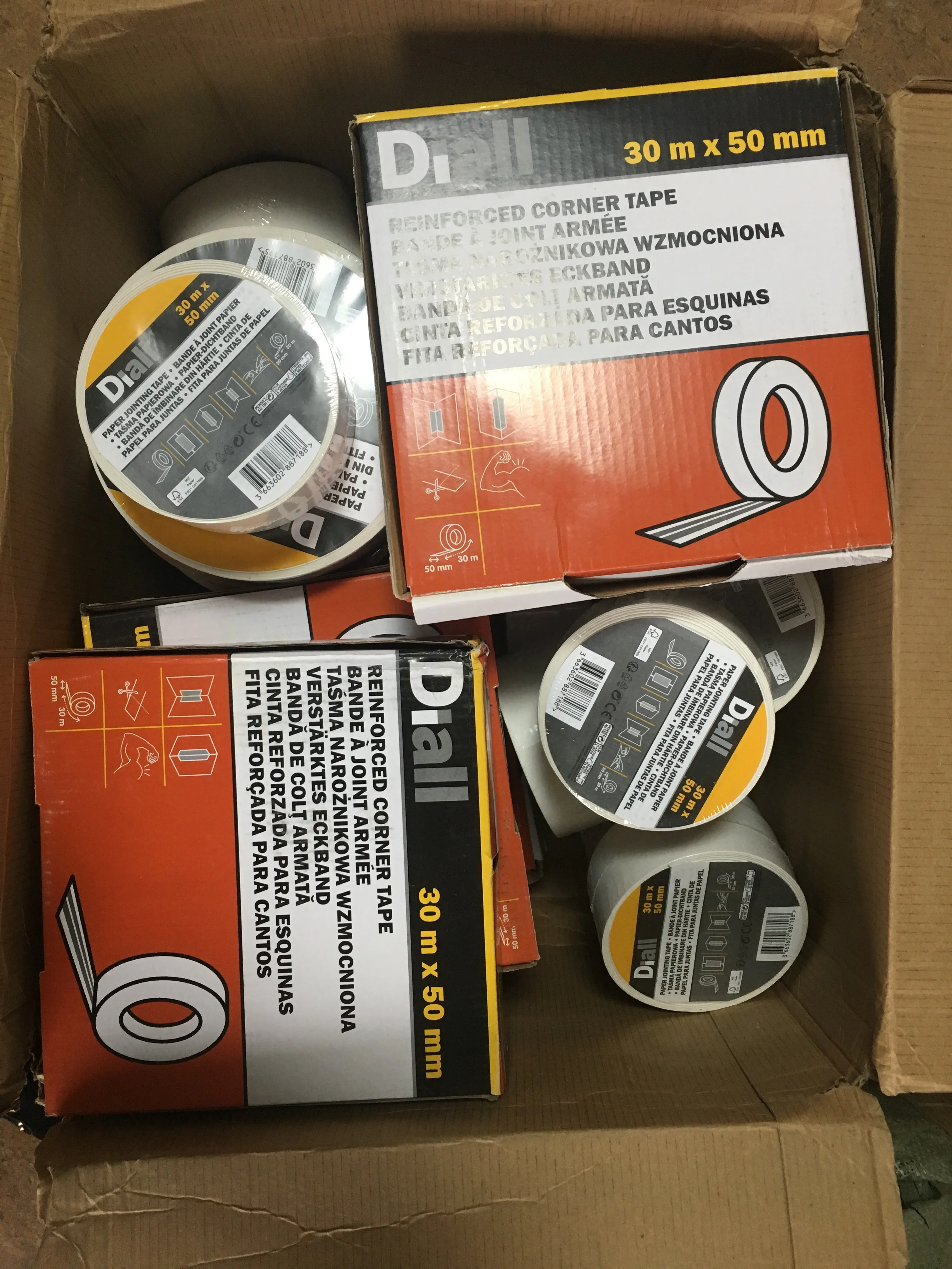 NQFIBER Metal Angle Tape Stripe Flexible Soft Tape Steel Polyester Waterproof Sticker Rubber Double Sided Masking Tape