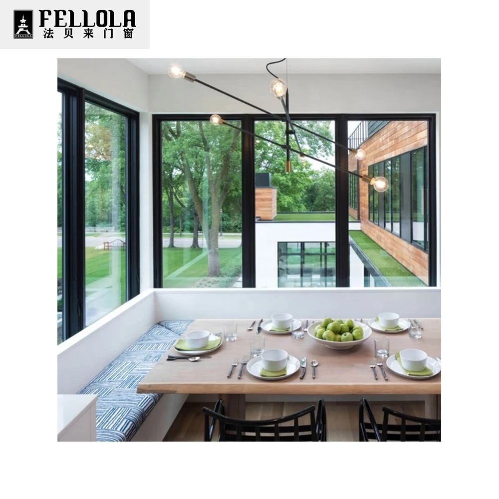 
aluminum window and doors huge window design garden glass window 