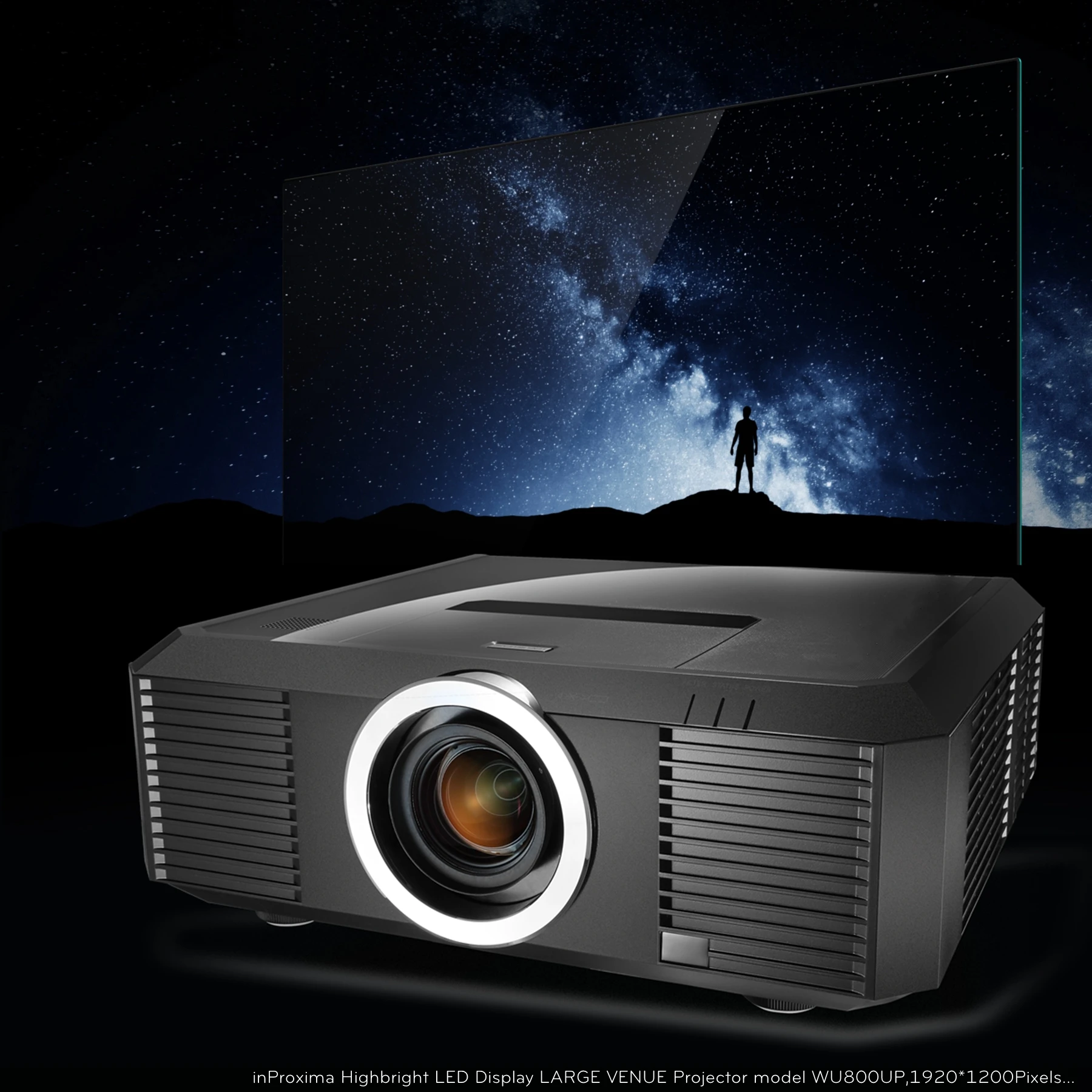 Short Throw Laser Projector 4k Vivibright WU800UP 10000 Lumens support 4k format Video Business Projector