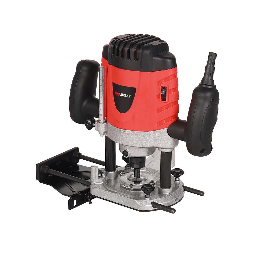 LURSKY 1500W 6000-22000rpm Wood-working Machine Electric Wood Router Power Router