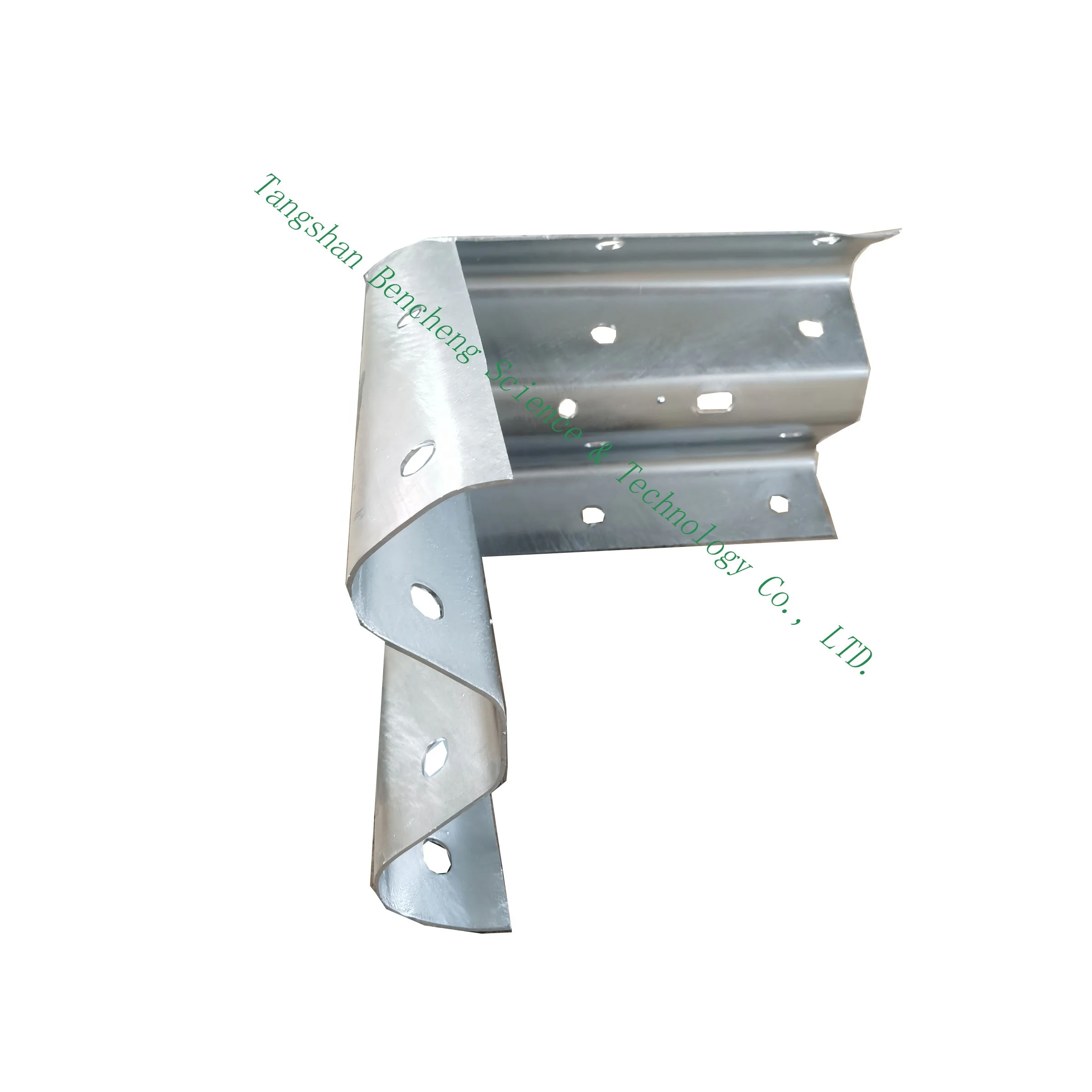 90°Terminal end   for Highway Guardrail safety End Terminal Connector Hot galvanized