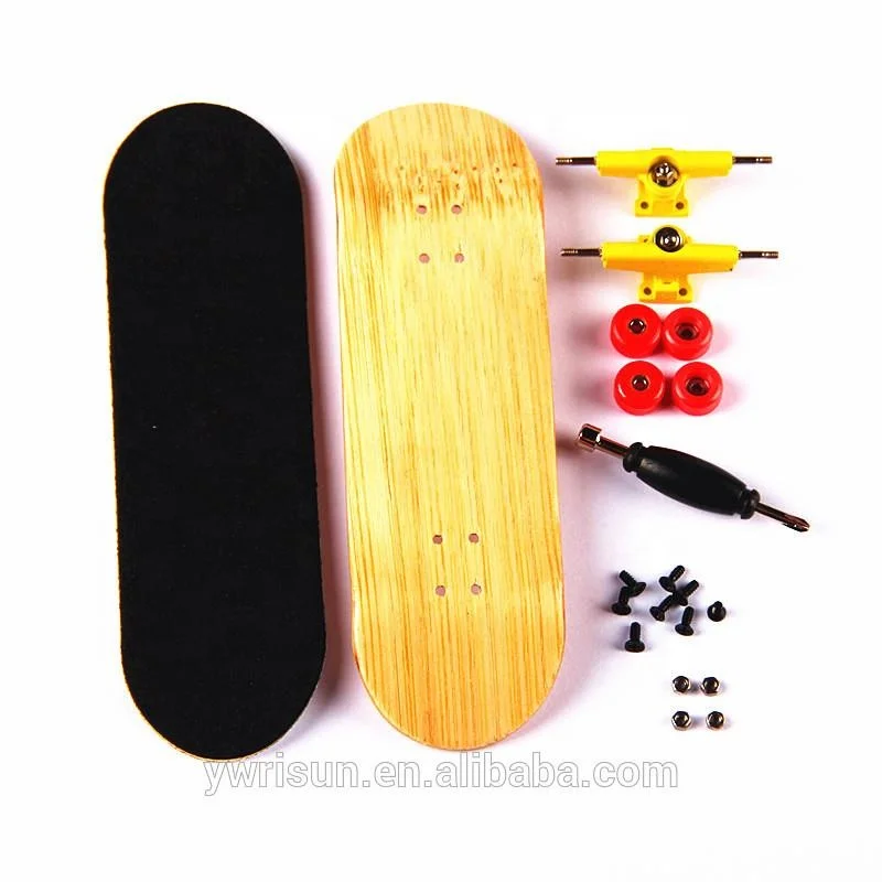 Cheap 5ly maple custom finger skateboard  Plastic Children Desk Game Tech Deck finger skateboard Finger Board Skate