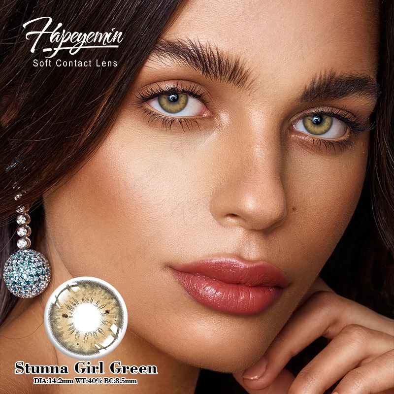 Hapeyemin Global bestseller cosmetic Colored lentilles de yeux contact lenses yearly Buy Now New Arrival Contact Lens