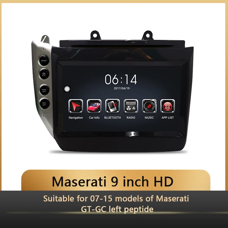 Full Touch GPS Navigation Touch Screen Android Video Car Radio For Maserati GT GC 2007-2015