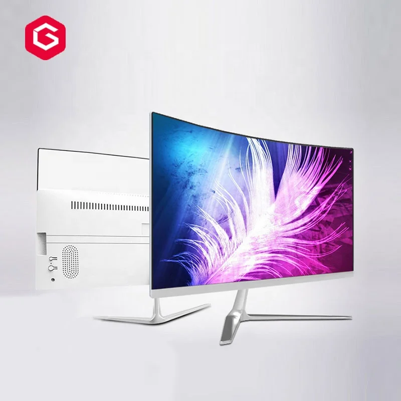 Cheap 23.8 inch desktop computer with I3 I5 I7 processor 4GB DDR3 all in one pc