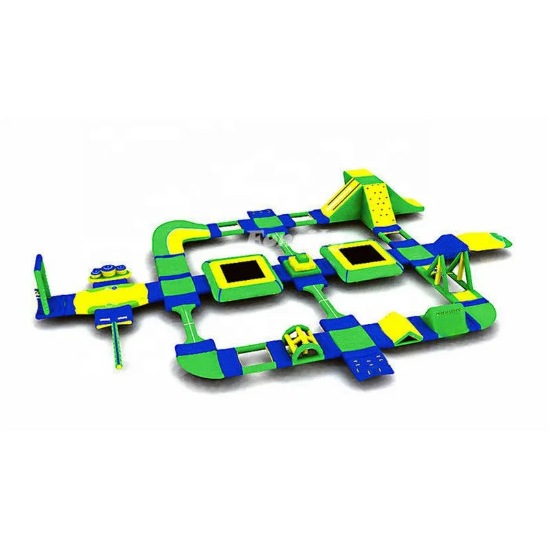
Adults Sport Water Amusement Park Game Inflatable Floating Aqua Park Toy For Lake 