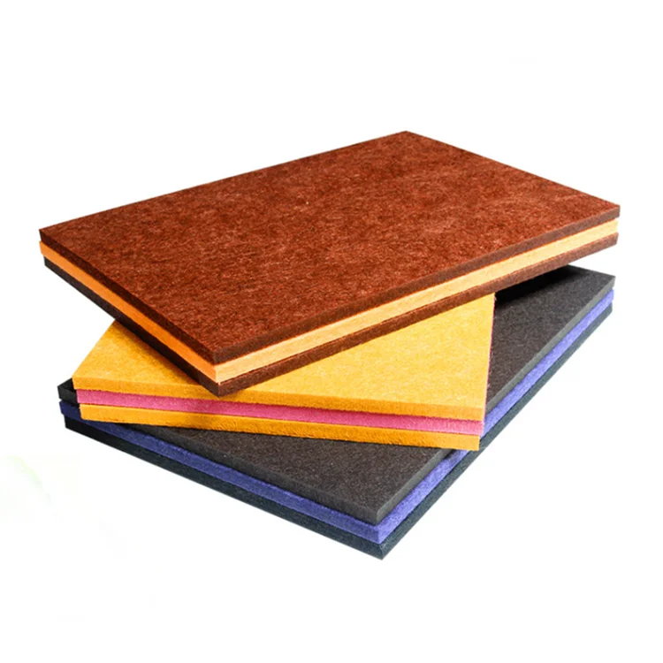 European standard sound isolation polyester felt acoustic panel