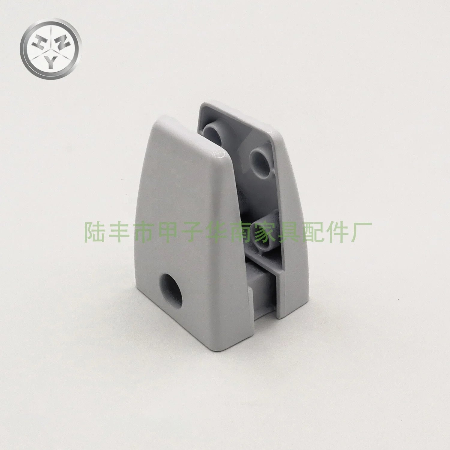 High-end zinc alloy glass clip for office desk/metal clamping holder screen clamp