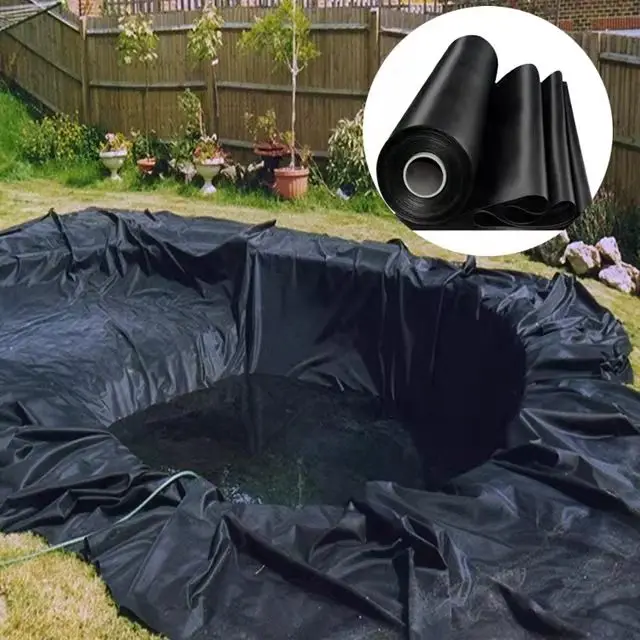 Wholesale price 40 mils HDPE geomembrane Waterproof HDPE Landfill Geomembrane pond Liner 1mm 1.5mm Pond Dam Liner