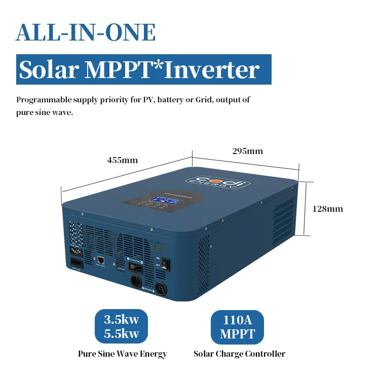 Codi Energy Off Grid 3.5Kw 5.5Kw Hybrid Mppt 100A Solar Charge Controller 12v Without Battery Solar Inverter