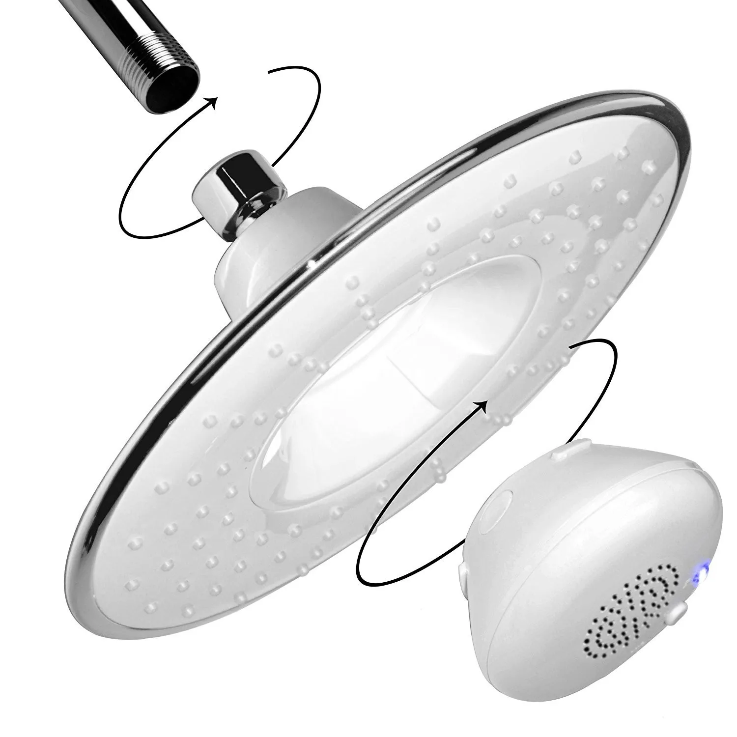 Amazon music showerhead,  showerhead with built-in Bluetooth for calling, music phone showerhead manufacturer