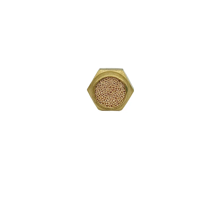 Metal Porous Bronze sintered micropore Pneumatic exhaust muffler filter