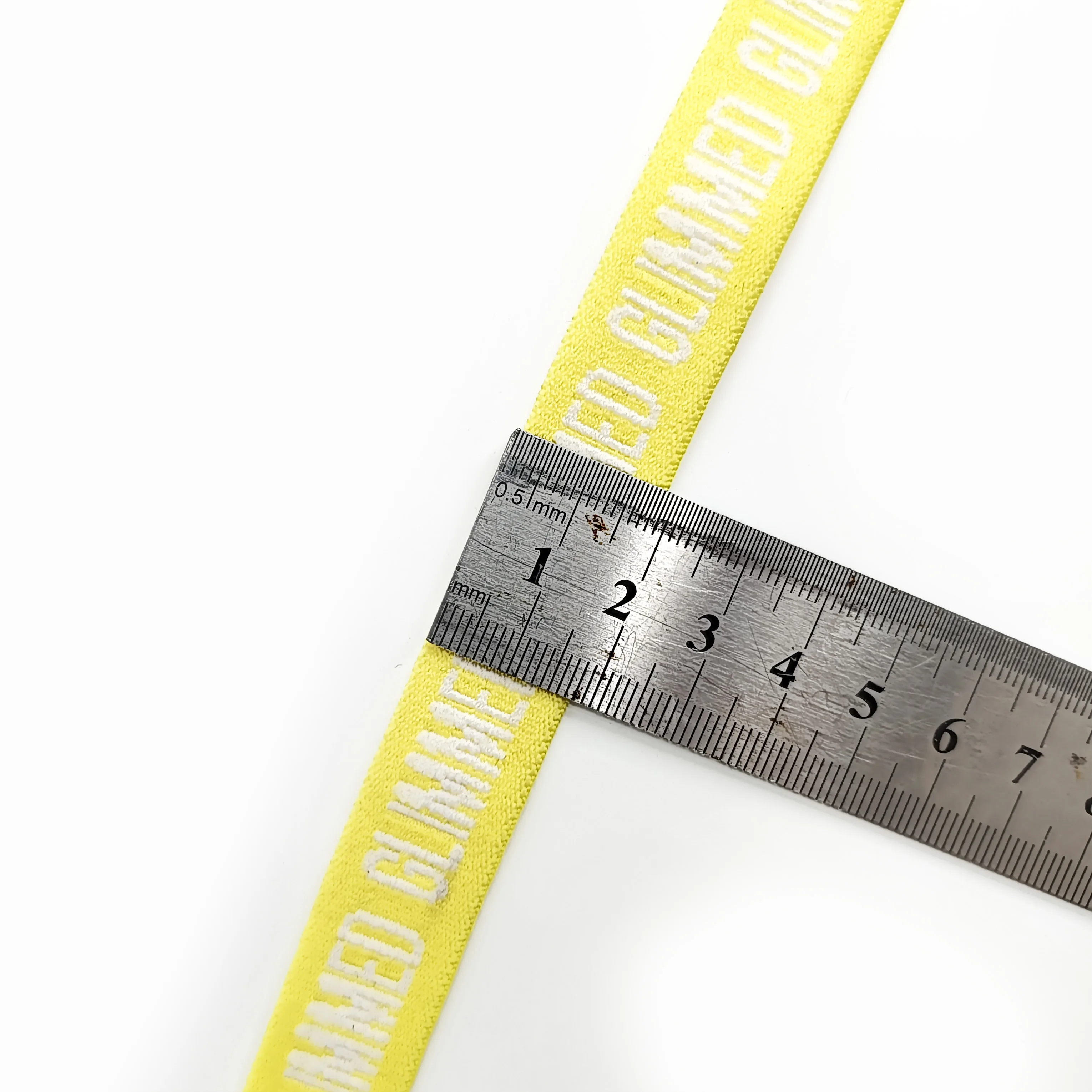 Popular lace band elastic black white elastic band used for elastic waist band in underwear clothing