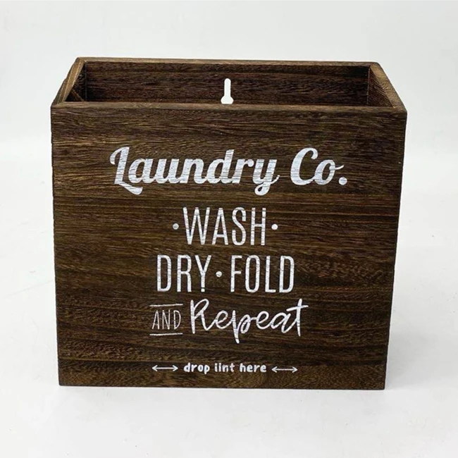 Magnetic Lint Bin for Laundry Room Organization and Storage Bin for Washer and Dryer Supplies