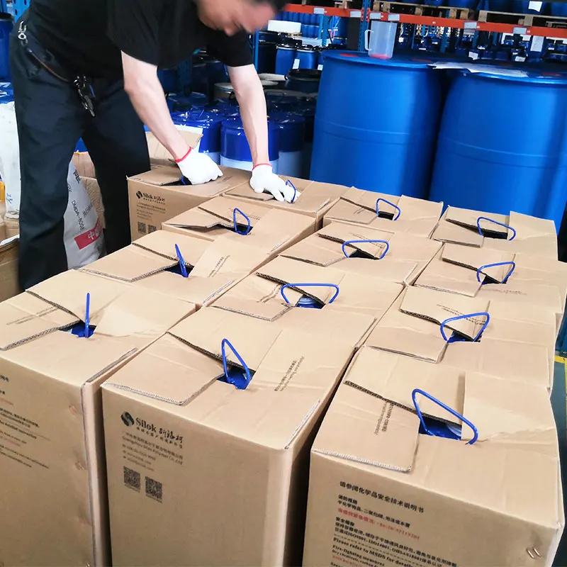 Silicone Acrylic Emulsion Silok1052r Chemical Auxiliary Agent White Emulsion 1000 50% CN;GUA 1052R Silok