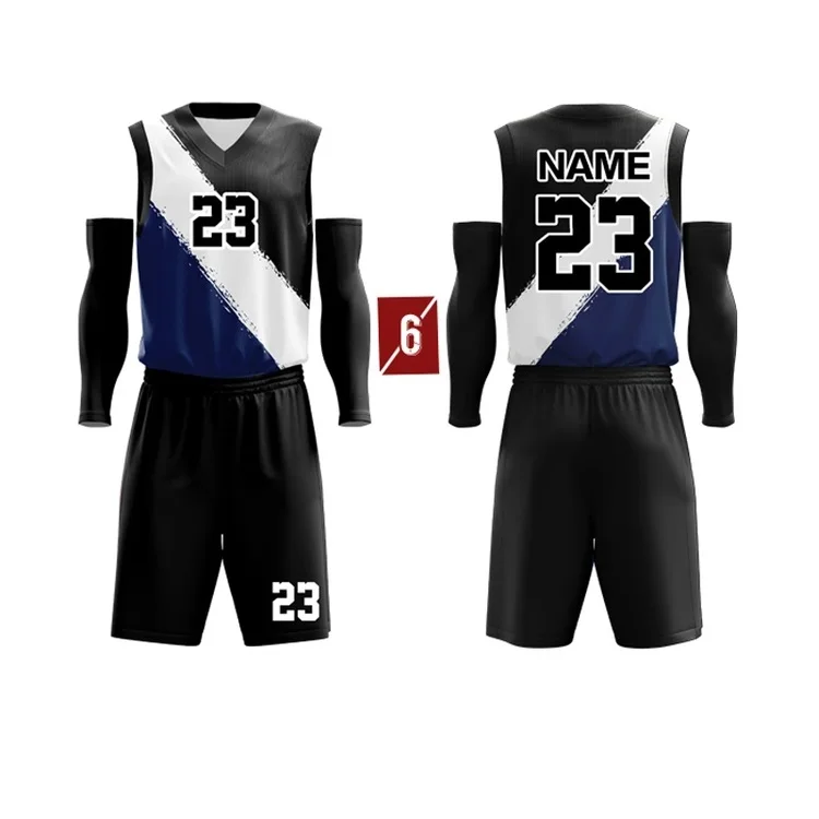 Custom Cheapbasketball Uniform Black Mens Basketball Jersey Design