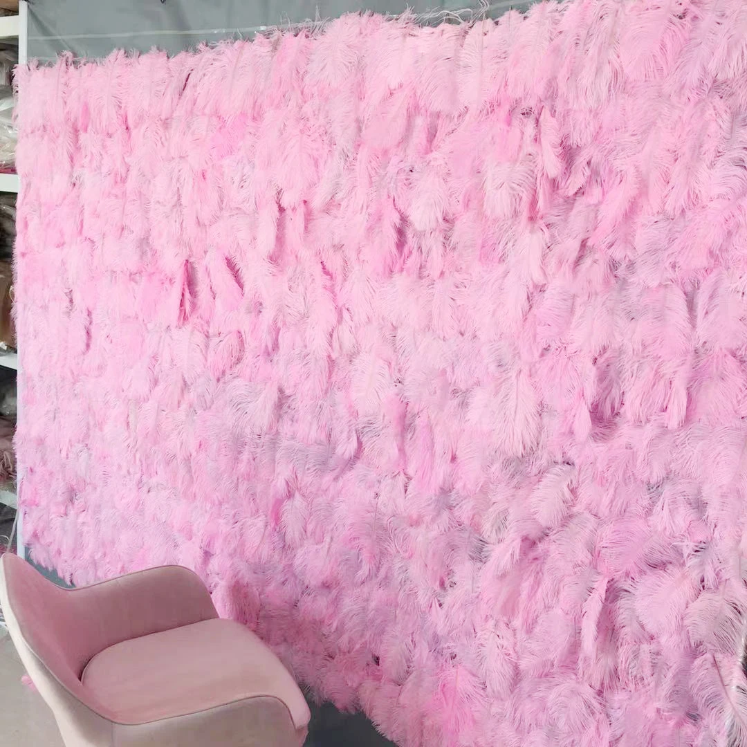  Bulk New Years Birthday Baby Shower Party background wall wedding supplies decoration wholesale ostrich feathers for