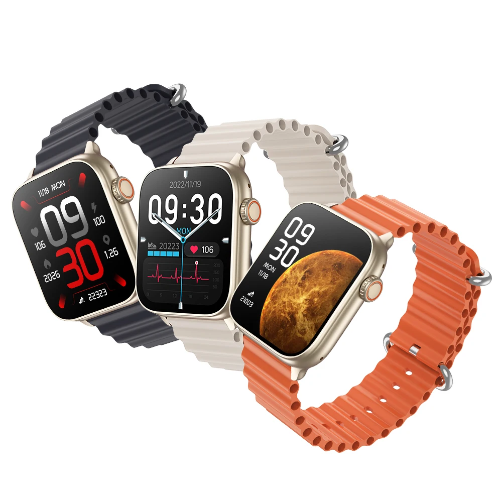 Factory Price 1.83 Inch Large Touch Screen 8763EW Chip NLC209 Voice Call Waterproof IP68 100+ Multi Sport Modes Smartwatch